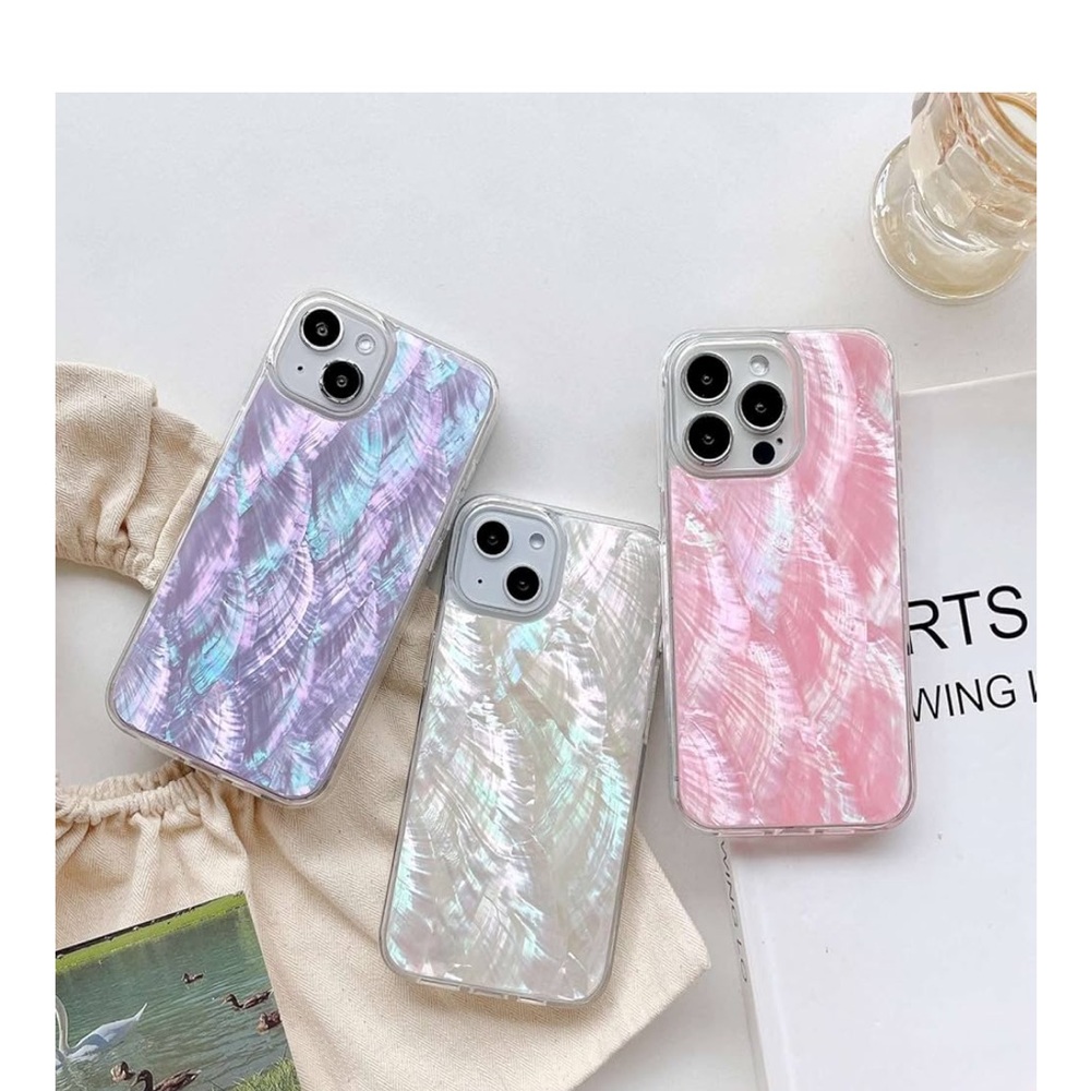 Iridescent Shell Phone Case - Picture 2 of 3